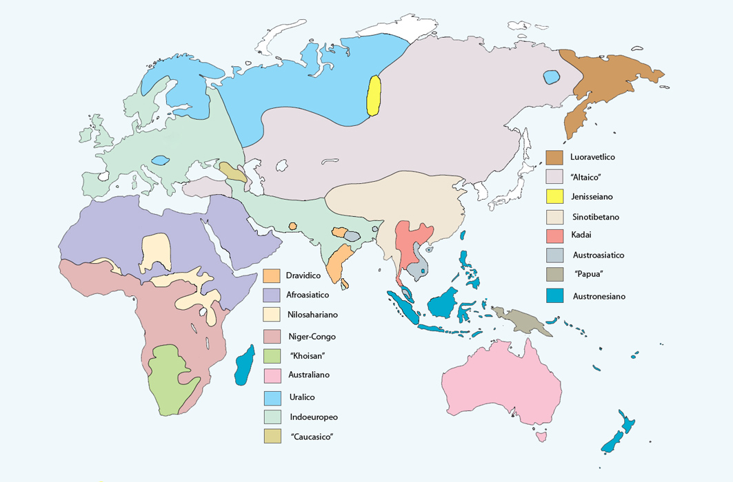 Eurasia ed Africa linguistiche