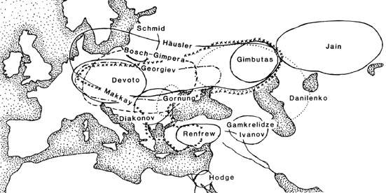 Quarant'anni di proposte sull'Urheimat degli indoeuropei