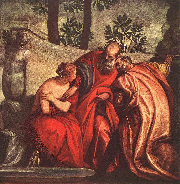 susanna in the bath by paolo veronese